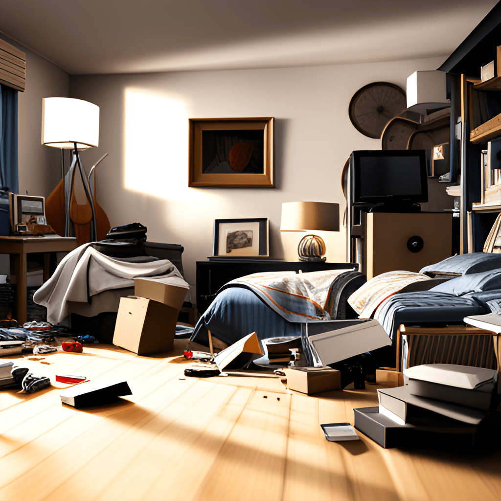 Decluttering is a way of removing unnecessary items