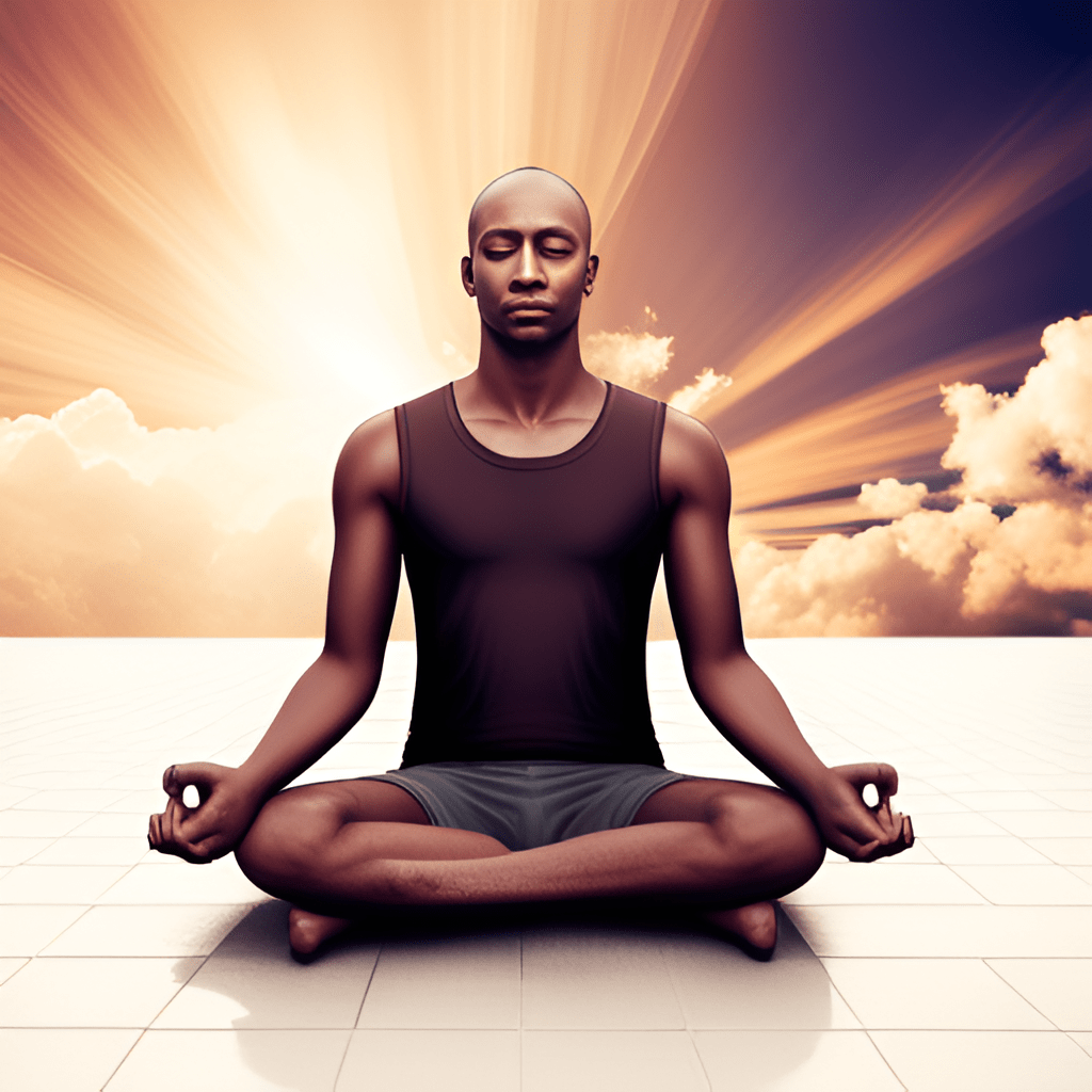 Meditation can help reduce symptoms of anxiety and depression.