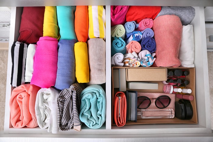 KonMari Storage Ideas for DeCluttering