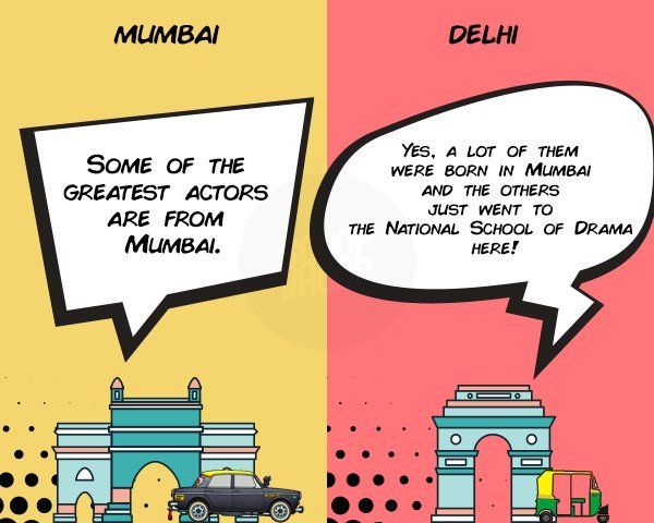 Delhi vs. Mumbai Memes