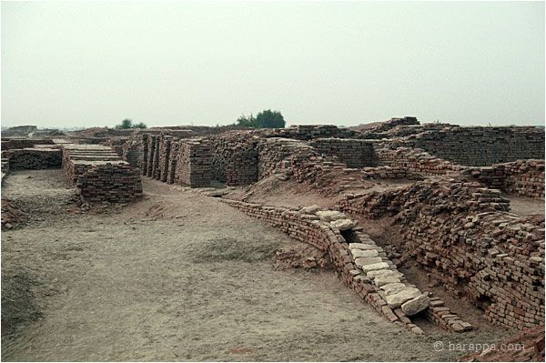 Ancient Sanitation Covered Drains Mohenjodaro