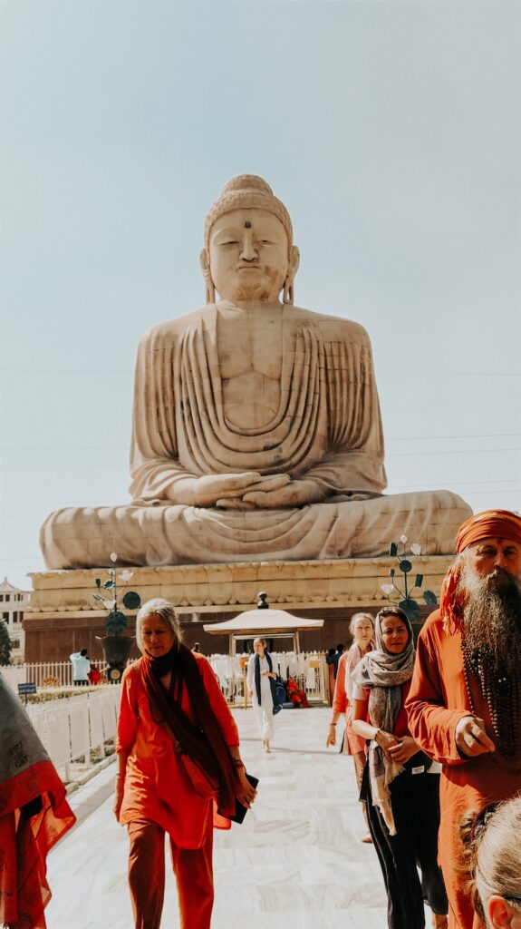 Bodh Gaya is a pilgrimage site, where seekers from all corners of the world seek solace and enlightenment.