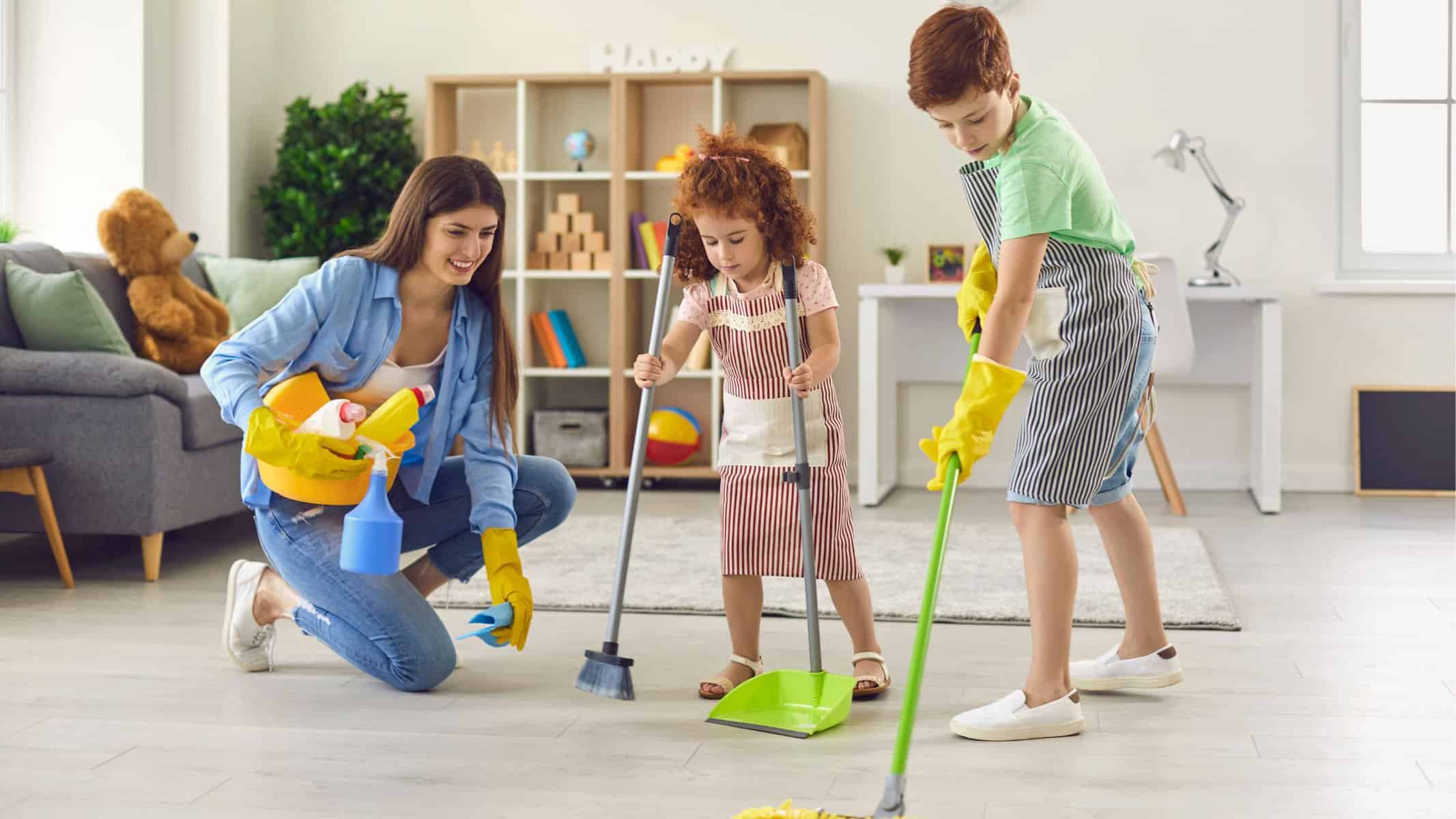 Breaking the Cycle: Teaching Kids That Cleanliness Isn’t Just Mom’s Job