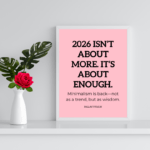 old-fashioned habits for 2026