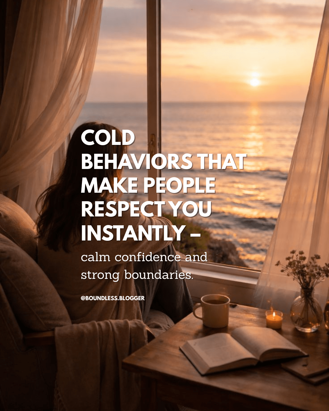 Cold behaviors that make people respect you instantly – calm confidence and strong boundaries