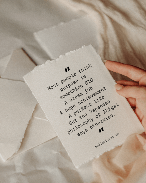 Ikigai Explained: How Small Daily Joys Create a Purposeful Life