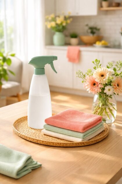 Slow Cleaning as Meditation-alone time rituals for self care