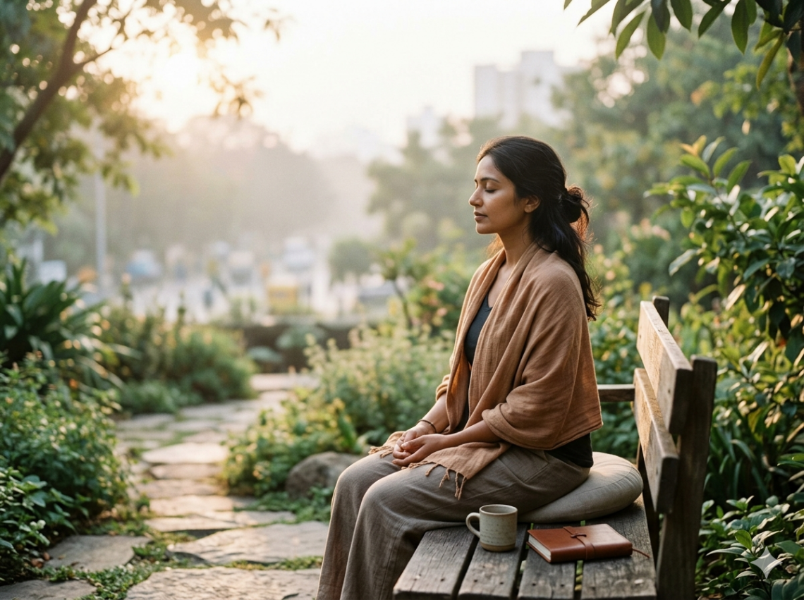 Finding the Silence Within to heal from the chaos of the outside world.