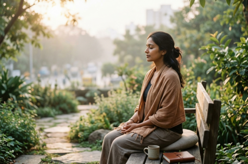 Finding the Silence Within to heal from the chaos of the outside world.