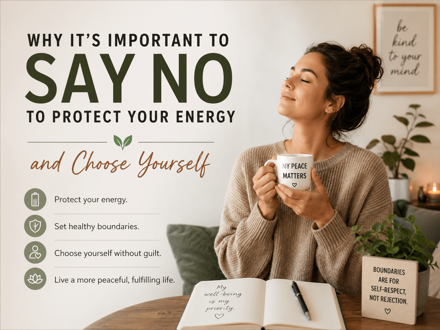 Say No to Protect Your Energy and Choose Yourself