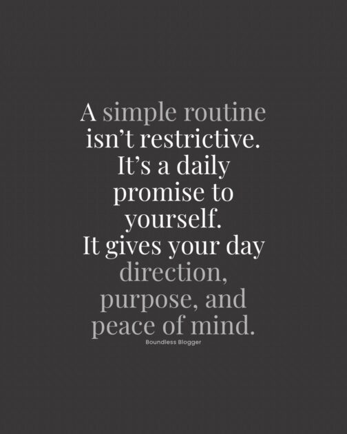 Morning Rituals: The Power of a Simple Daily Routine for Peace of Mind