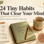 24 Tiny Habits That Clear Your Mind