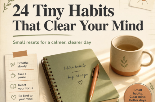 24 Tiny Habits That Clear Your Mind