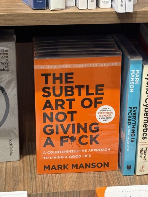 The Subtle Art of Not Giving a Fck lessons