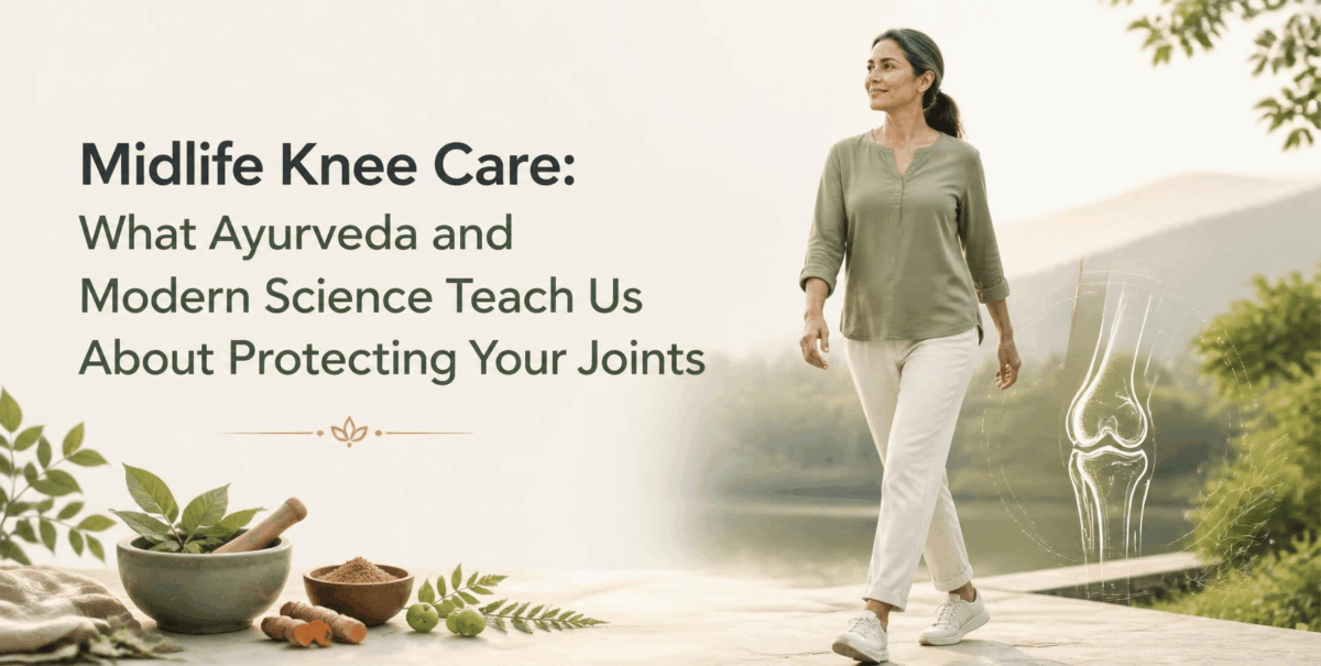 Midlife Knee Care: What Ayurveda and Modern Science Teach Us About Protecting Your Joints