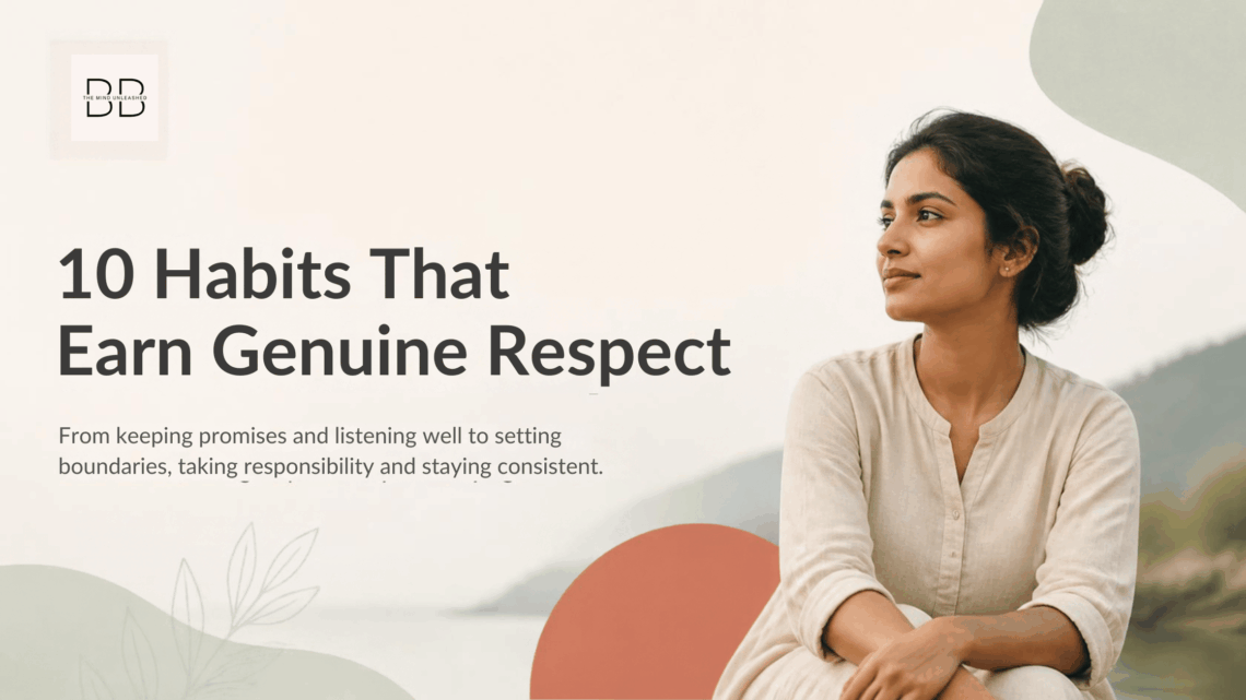Habits That Will Earn You Respect: 10 Habits of Respected People
